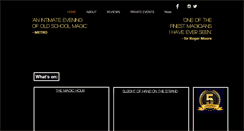 Desktop Screenshot of magichourshow.com
